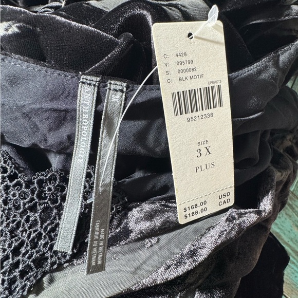 By Anthropologie Cowl-Neck Slip Dress Size 3x NWT Brand New - Picture 10 of 15